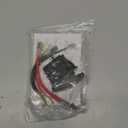 MicTuning LS081502JL Backlit Bumper Lights, Rocker Switch Kit, On/Off LED Light, 20A, 12V, Toggle, Blue