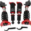 SCITOO Adjustable Damper Coilover Suspensions Shock Struts Kits Assembly Shocks Struts fit for Subaru for WRX 2015-2019