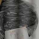 15 Inch Ceramic Saucer - Ceramic Drainage Tray for Plant Pot (Matte Black)