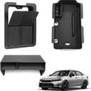 Thenice for 11th Gen Civic Center Console Organizer Armrest Box Tray Glovebox Hidden Storage Compartment Compatible with Honda Civic 2026 2025 2024 2023 2022 Accessories -3PCS