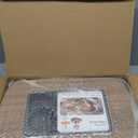 Lap Beanbag Tablet Pillow Stand, Adjustable iPad Holder with Snack Bowl,360 Rotating Clip for 4.7-13" Kindle, Phone, Tablet. Ideal for Hands-Free Reading and Relaxation on Bed, Couch, Recliner, Gray