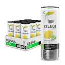 CELSIUS Sparkling Lemon Lime, Sugar Free Energy Drink, 12 Fl Oz (Pack of 12), EXP: 12/25