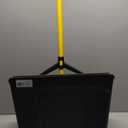 Rubbermaid Commercial Products Maximizer Heavy Duty Upright Debris/Dust Pan, Yellow, for Indoor/Outdoor Debris Collection