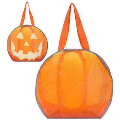 Small pumpkin figure bag, orange, 5 pack