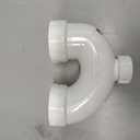 Canplas 193201AS PVC DWV P-Trap with Cleanout, 1 1/2-Inch, White