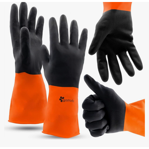 Gastody™ - Chemical Resistant Gloves, Reusable,Heavy Duty Safety Work Gloves,Resist Acid,Oil,Alkali - XXL Size