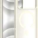 Silicone Case Compatible with iPhone 17 Pro (White)