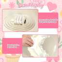1 PCS 4 Tier Acrylic Cupcake Stand, Cupcake Tower Stand Clear Dessert Tower Large Capacity Dessert Table Display Thick Cup Cake Holder Stands for Weddings, Birthdays and Holidays
