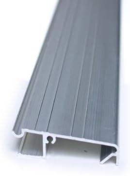M-D Building Products 67106 36 in. Mill Aluminum Snap-on Sill Threshold Extender