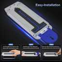 SPARIN Screen Protector for Google Pixel 9A 6.3 Inches, [2+2 Pack] Pixel 9A Tempered Glass, Easy Installation with Auto Alignment Frame, Bubble-Free/Case Friendly