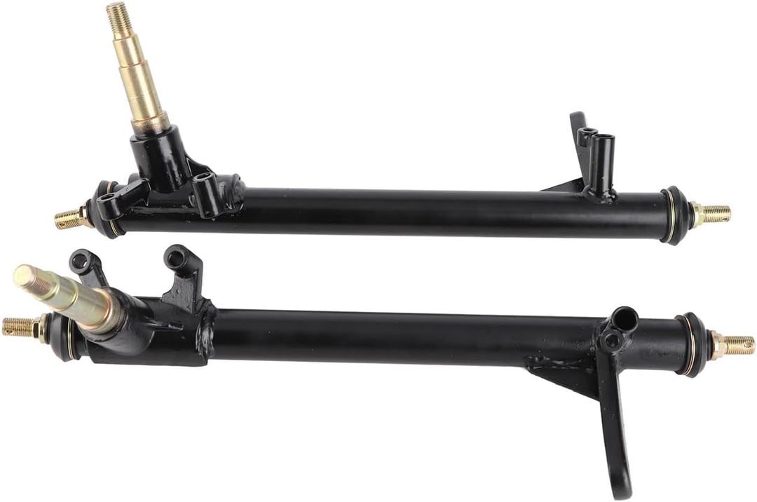 Acouto 1 Pair 420mm Alloy Steering Strut Knuckle Spindle for Go Kart Quad Bike High Reliability