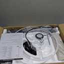 Upgraded Dimmable Floor Lamp, 1000 Lumens LED Edison Bulb Included, Arc Floor Lamps for Living Room Modern Standing Lamp with Linen Shade, Tall Lamp for Bedroom Office Dining Room- Black