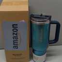 STANLEY Quencher ProTour Flip Straw Tumbler with Leakproof Lid | Built-In Straw & Handle | Cupholder Compatible for Travel | Insulated Stainless Steel Cup | BPA-Free (40 Ounces, Ponderosa Shimmer)