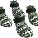 Dog Shoes for Hot Pavement - Comfortable Paw Protection for Medium & Large Dogs, Adjustable Strap & Non-Slip, Easy-Clean, Outdoor Sports Boots, Dog Booties for Summer Rain (Camouflage, XL)