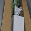 Artificial Dracaena Tree Indoor, 5FT Tall Fake Tree with White Tall Planter, Artificial Tree Fake Yucca Potted Tree for Home Office Living Room Decor, Tall Artificial Plant for Housewarming