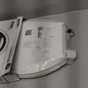 KOHLER 4636-RL-0 Cachet ReadyLatch Elongated Toilet Seat Slow Close, Soft Close Toilet Seat Quiet Lid, Contoured Grip-Tight Bumpers Installation Hardware, Apartment Essentials, White