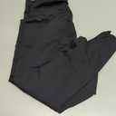 THE GYM PEOPLE Thick High Waist Yoga Pants with Pockets, Tummy Control Workout Running Yoga Leggings for Women (Large, Black)