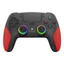 IWGAME Wireless Controller for PS-5/PC, Hall Effect Joysticks & Triggers Gaming Controller with Programmable/Remap/Turbo/LED Light Functions, Dual Vibration,3.5MM Headphone Jack,Black