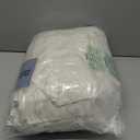 Pizuna Pure 100% Cotton King Duvet Cover Set, 1000 Thread Count Long Staple Cotton Thick Sateen Weave with Button Closure (Combed Ivory Cotton Duvet Cover King)