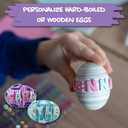 Eggmazing Egg Decorator Easter Egg-cessory Pack - Accessory Pack for Egg Decorating - Markers, Adhesive Jewels and Foam Stickers - Arts and Crafts Kit, Ages 3 and Up