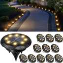 SOLPEX Mini Solar Ground Lights 12 Pack