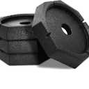 SnapPad Xtra RV Leveling Pads - Permanent Jack Stabilizers for RVs - 9" Round Leveling Jack Pads for LCI Leveling System - Heavy Duty Replacement for Blocks - Made in The USA (6-Pack)