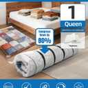 Vacuum Storage Bags for moving, Vacuum Seal Bags for Memory Foam, Latex, Clothing & Bedding, Space Saver Bags for Organization and Storage (XXX-Large)