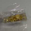 CHICTIE Gold Shower Curtain Hooks, Rustproof Shower Curtain Rings for Bathroom, Metal Shower Hooks for Shower Curtain Rod, Modern Decorative Shower Curtain Hangers Set of 12, Round Heavy Duty Design