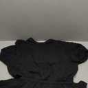 Calvin Klein Women Black Casual Dress L Short sleeve viscose vback