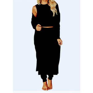 KIRUNDO 2 Piece Lounge Sets for Women Airplane Travel Outfits 2025 Fall Cardigan Sleeveless Pants Sets Matching Clothing M KIRUNDO 2 Piece Lounge Sets for Women Airplane Travel Outfits 2025 Fall Cardigan Sleeveless Pants Sets Matching Clothing M