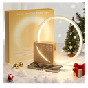 Vivilumens Sunrise Alarm Clock Sound Machine Nightlight, Gradual Wake Up Light, Digital Dimmable Clock, 10 White Noise Sleep Sounds, Snooze, Dual Clocks for Heavy Sleeper Adult, Decor Gifts for Women