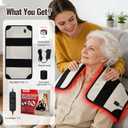 24 x 12 Red Light Therapy Belt for Body, 660nm & 850nm Infrared Wrap with 3 Modes, 5 Intensity Levels, 1090 Min Timer, Adjustable LED Light for Muscle Relaxation & Wellness