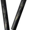 1 Pack Foam Rubber Training Sticks, Black Martial Arts Sticks for Beginner Practice, 10 x 1.3 Inches