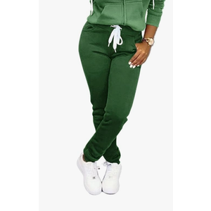 Nimsruc 1 Piece For Women Casual Pants Dark Green, XL