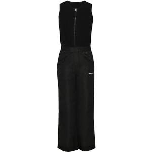 Arctix Kids Limitless Fleece Top Bib Overalls (Medium, Black)