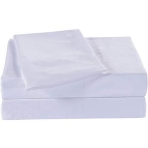 Twin Size Flat Sheet Single - 300 Thread Count 100% Egyptian Cotton Quality - Hotel Collection Flat Sheet Sold Separately - White