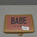 Honey Blonde Short Curly Wig with Bangs Ombre Dirty Blonde Highlight Curly Bang Wigs Kinky Curly Wig Glueless Synthetic Afro Wigs for Women Ready to Wear (6 Inch)