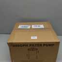 Pool Filter Pump, 300 GPH Flow Rate, for Clean and Clear Pool Water