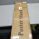 KOOV Poster Stand for Display, 75" Pedestal Sign Stand, 1 Pack