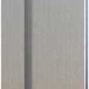 JUBEST 8'' Sliding Barn Door Handle Stainless Steel Modern Simple Finger Flush Pull Handle for Gates Garages Sliding Doors Cabinets Closet and Drawers (Silver)