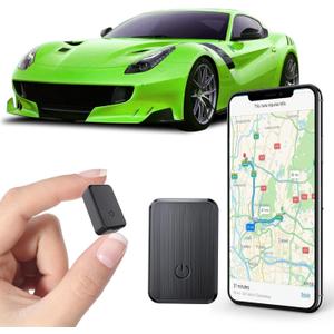 Mini GPS Tracker for Vehicles No Subscription - Car GPS Tracker Portable Real Time Magnetic GPS Tracking Device for Cars Full Global Coverage Location Tracker for Kids,Trucks/Person,No Monthly Fee
