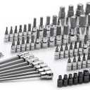 GEARWRENCH 84 Pc. Master SAE/Metric Hex And Torx Bit Socket Set - 80742