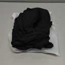 Aqua Eve Plus Size Tankini Top Only Bandeau Swim Top Strapless Swimsuit Top No Bottom Black 16W