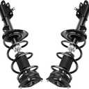 2 x ECCPP Complete Struts Spring Assembly Front Struts Shock Absorber Fit for 2012 2013 for Nissan Rogue 2014 2015 for Nissan Rogue Select Set of 2 AWD