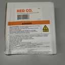 Red Co. 9.5", 8", and 6.5" Glass Christmas Tree Figurine Ornaments in Gold and Silver Finish, Light-Up Holiday Season Decor, Set of 3 Sizes