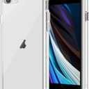 JETech Case for iPhone SE 3/2 (2022/2020 Edition), iPhone 8 and iPhone 7, 4.7-Inch, Non-Yellowing Shockproof Phone Bumper Cover, Anti-Scratch Clear Back (Clear)