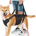 Dog Lift Harness, Dog Sling for Large Medium Dogs' Hind Leg Support Pee-Able. Ideal for Seniors, Disabled, Injured & Arthritic Dogs in ACL Recovery, Secure Harness for Assisted Mobility (Medium)