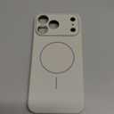 JUESHITUO Magnetic Slim Fit Case for iPhone 17 Pro Max(6.9"), Ultra Thin Matte Anti-Scratch Hard PC Cover(1X Screen Protector), OriginFit Case iPhone 17 Pro Max Compatible with MagSafe, Creamy White