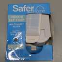 Safer Home Indoor Plug-In Fly Trap - SH502 - Effective Fruit Fly Traps for Indoors, Gnat Traps for House Indoor, 400 Sq Ft Protection - Style: 1 Device + 1 Glue Cards