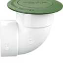 NDS 420C Pop-Up Drainage Emitter, fits 3-Inch and 4-Inch Sewer and Drain Fittings, Works with Drainage Systems Including Catch Basins and Channel Drains, Green